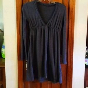 Women's long sleeve rhinestone tunic top/dress